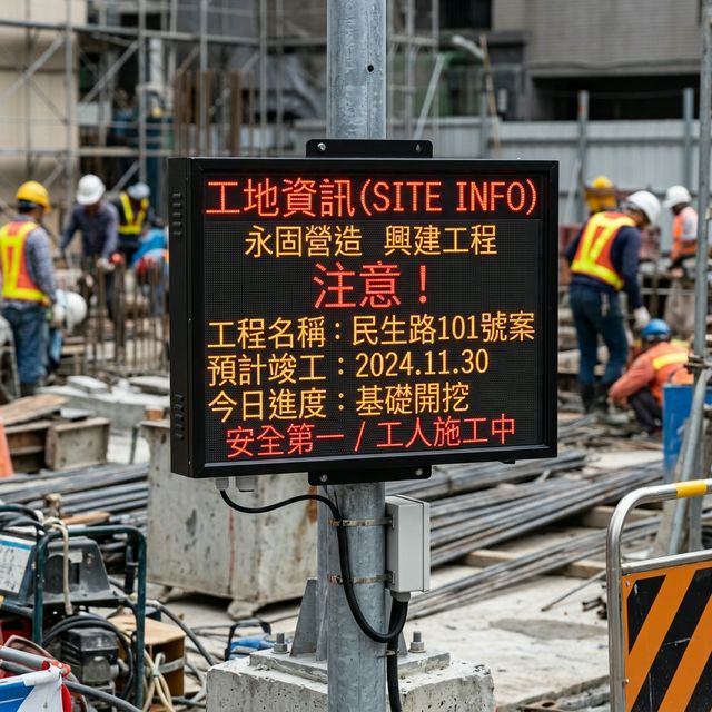 小型資訊顯示牌 BG-MINI-50