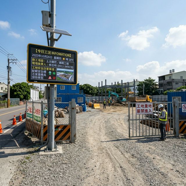 小型資訊顯示牌 BG-MINI-50 應用情境