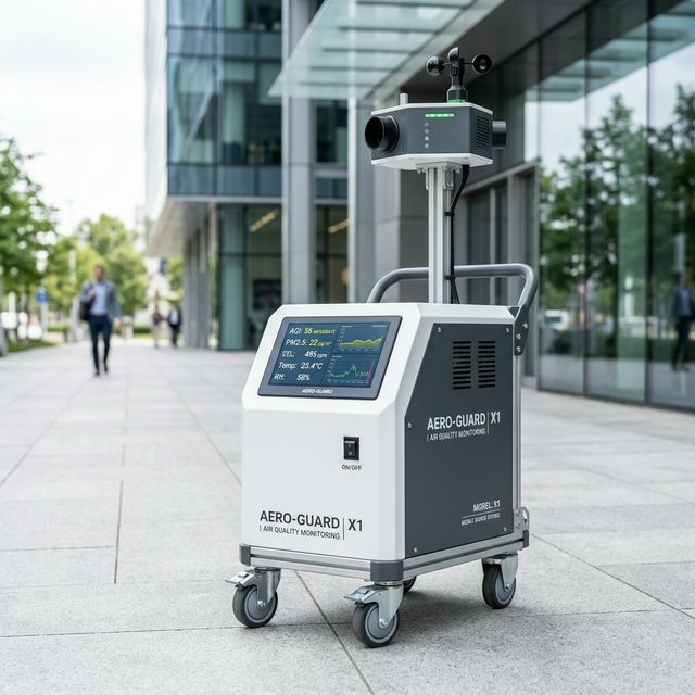 行動式空品監測站 BG-MOB-150